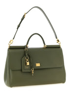 Dolce & Gabbana Bicolor Calfskin Handbag
