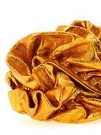 Dries Van Noten Orange Cowhide Clutch Bag