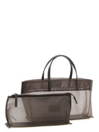 Staud Brown Polyamide Tote Bag
