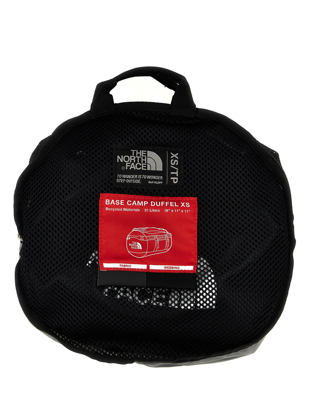 The North Face Black Recycled Polyester Backpack