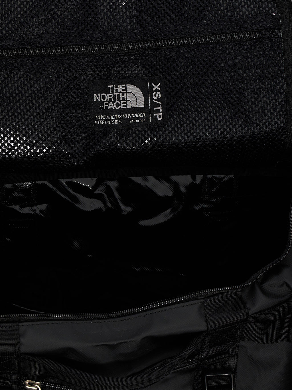 The North Face Black Recycled Polyester Backpack