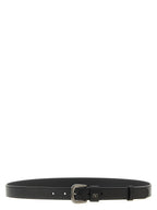 Valentino Garavani Black Calfskin Regular Belt