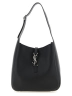 Saint Laurent Black Calfskin Shoulder Bag