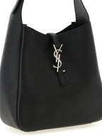Saint Laurent Black Calfskin Shoulder Bag