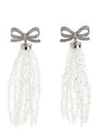 Self-Portrait Silver Copper Earrings