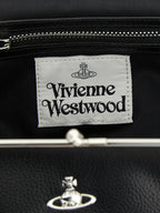 Vivienne Westwood Black Polyethylene Handbag