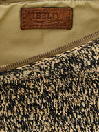 Ibeliv Bicolor Raffia Clutch Bag