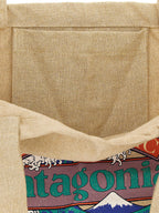 PATAGONIA Beige Cotton Tote Bag