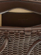 Jacquemus Brown Cotton Handbag