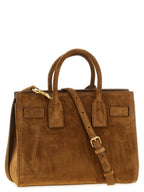 Saint Laurent Brown Calfskin Handbag