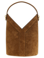 Saint Laurent Brown Calfskin Shoulder Bag