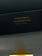Dolce & Gabbana Bicolor Calfskin Shoulder Bag