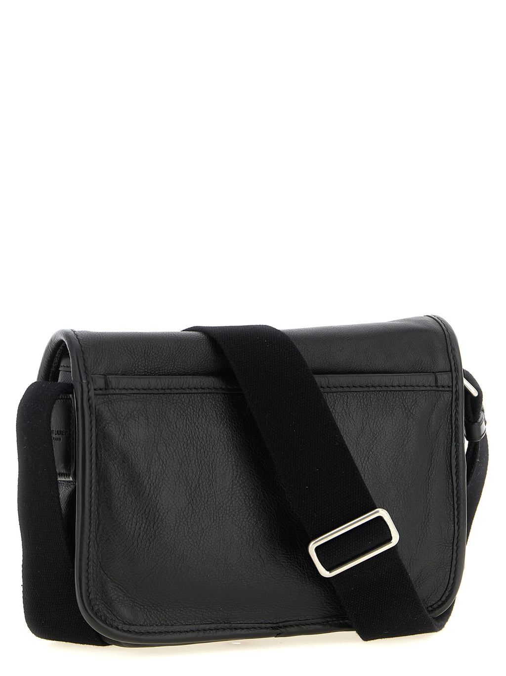 Saint Laurent Black Calfskin Crossbody Bag