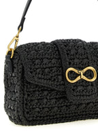 Twinset Black Polypropylene Crossbody Bag