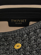Twinset Black Polypropylene Crossbody Bag