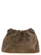 Brunello Cucinelli Brown Calfskin Clutch Bag