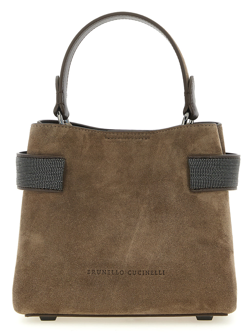 Brunello Cucinelli Brown Calfskin Handbag
