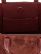 Brunello Cucinelli Bordeaux Calfskin Handbag