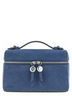 Tory Burch Blue Lamb Leather Handbag