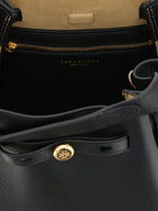 Tory Burch Black Cowhide Handbag