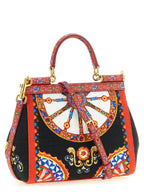 Dolce & Gabbana Multicolor Cotton Handbag