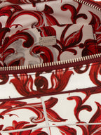 Dolce & Gabbana Red Calfskin Handbag