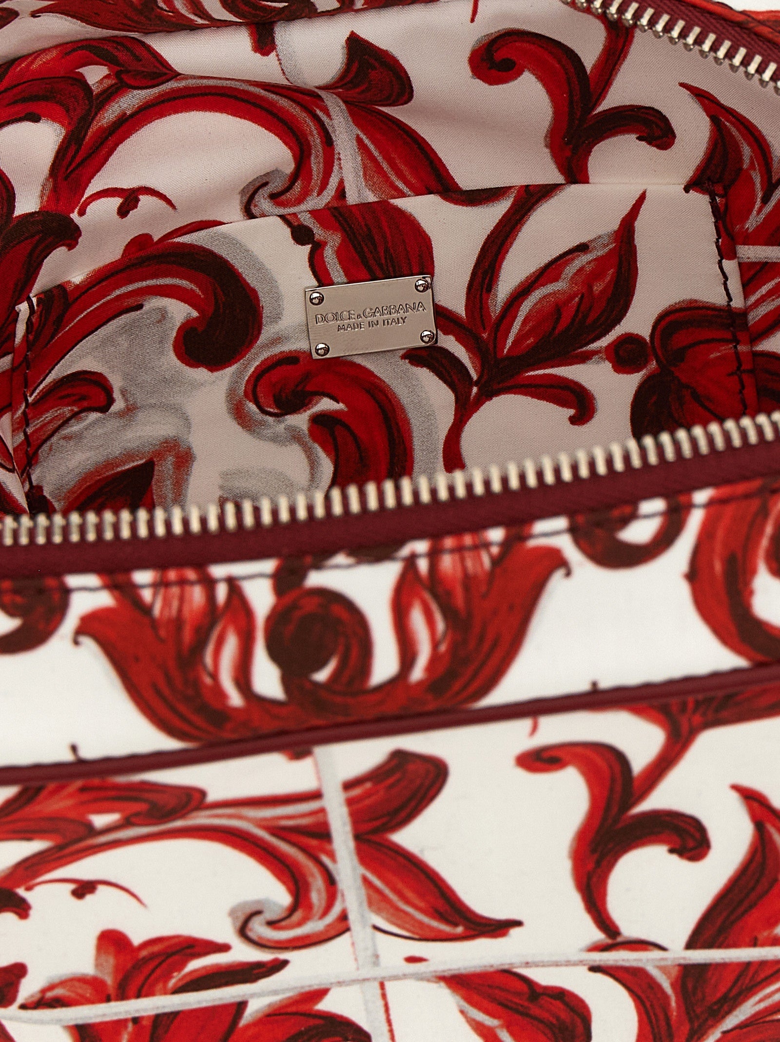 Dolce & Gabbana Red Calfskin Handbag