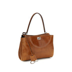 Balenciaga Brown Lamb Ovis Aries Handbag
