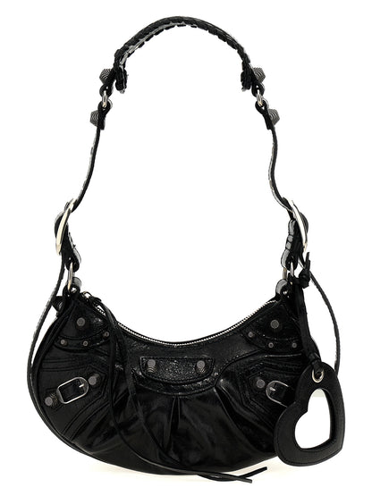 Balenciaga Black Lamb Leather Crossbody Bag