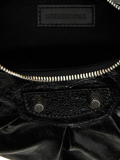 Balenciaga Black Lamb Leather Crossbody Bag