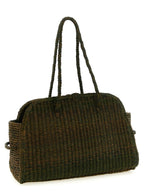 Jacquemus Bicolor Raffia Tote Bag