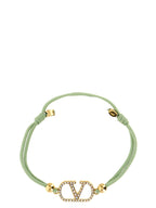 Valentino Garavani Bicolor Polyester Bracelet