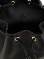 Valentino Garavani Black Lamb Leather Crossbody Bag