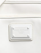 Dolce & Gabbana White Logo Plaque Crossbody Shoulder Borse Men Bag