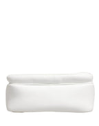 Dolce & Gabbana White Logo Plaque Crossbody Shoulder Borse Men Bag