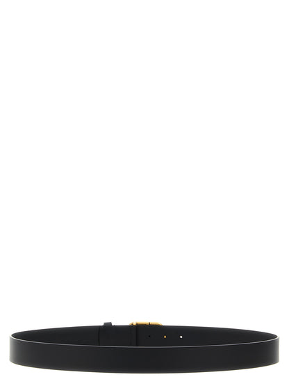 Balenciaga Black Calfskin Regular Belt