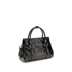 Miu Miu Black Calf Leather Bos Taurus Handbag