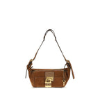 Chloé Brown Calf Leather Bos Taurus Shoulder Bag
