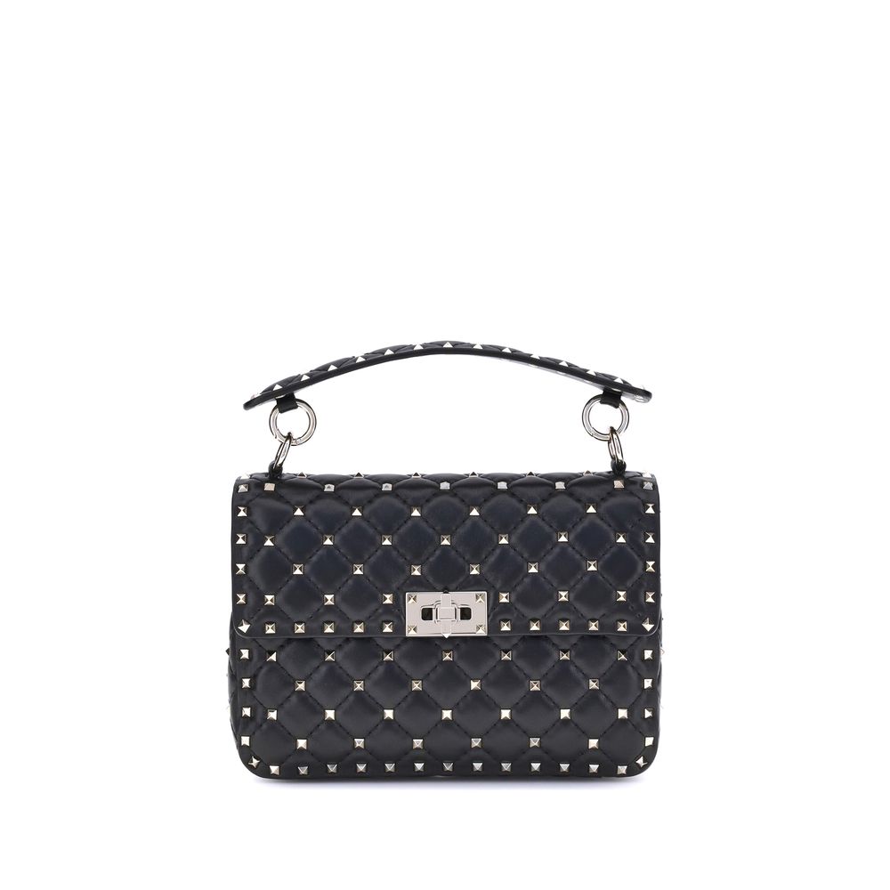 Valentino Garavani Black Lamb Ovis Aries Handbag