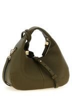 Ganni Bicolor Polyester Handbag