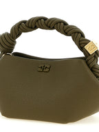 Ganni Bicolor Polyester Handbag