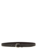 ZERBINI CLAUDIO Brown Leather Regular Belt