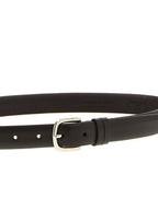 ZERBINI CLAUDIO Brown Leather Regular Belt