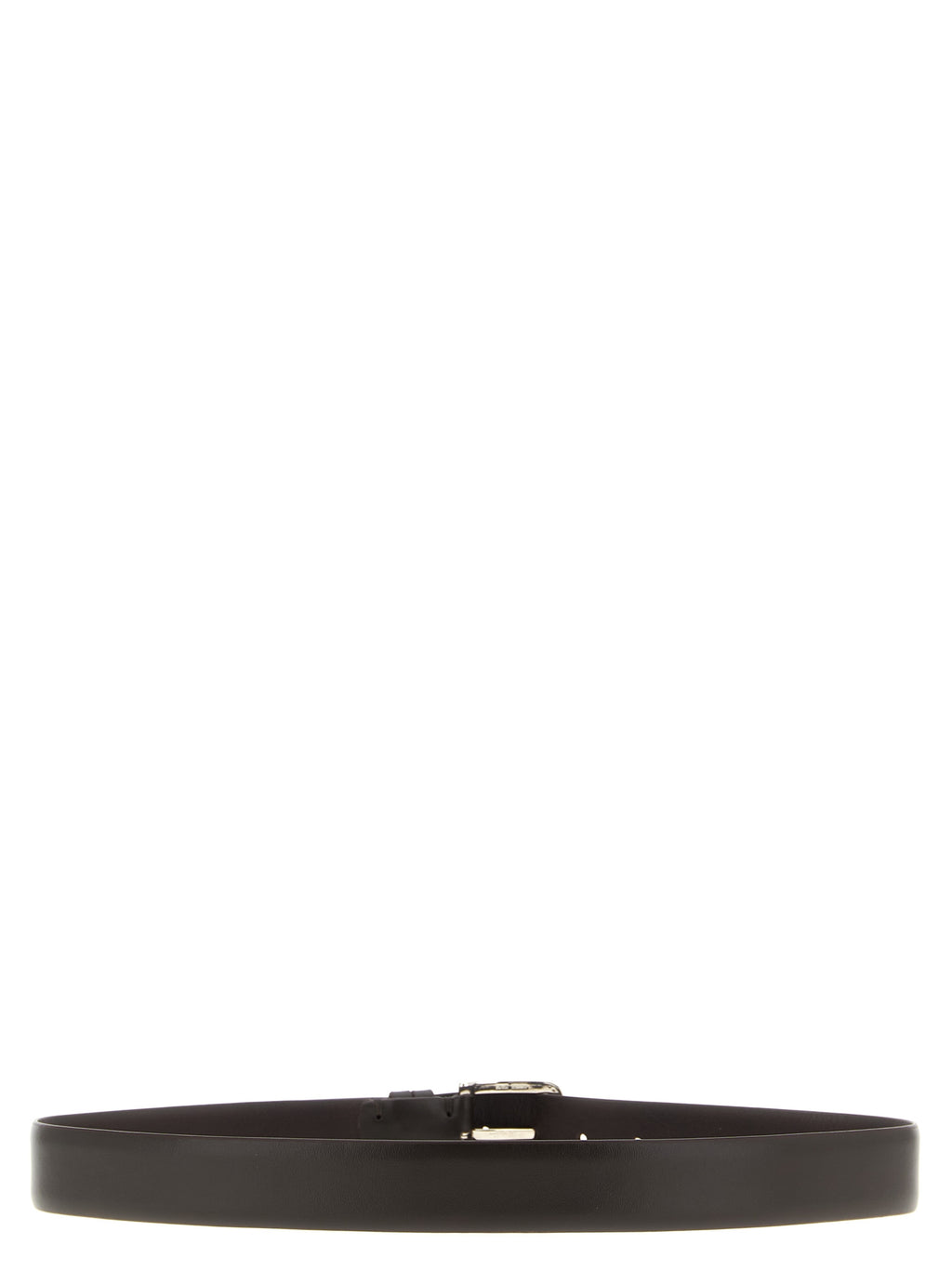 ZERBINI CLAUDIO Brown Leather Regular Belt