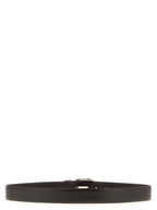 ZERBINI CLAUDIO Brown Leather Regular Belt