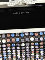 Self-Portrait Multicolor Polyester Clutch Bag