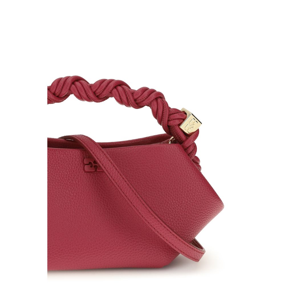 Ganni Red Recycled Polyester Handbag