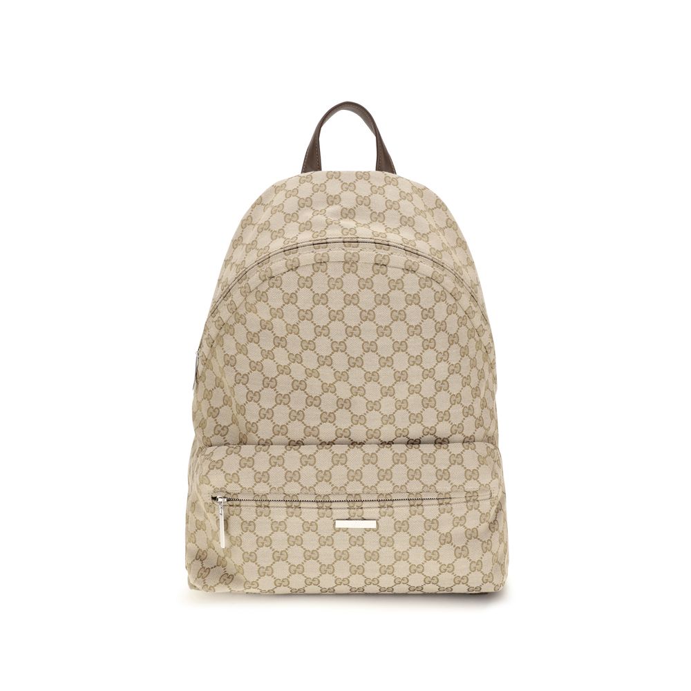 Gucci Beige Fabric Backpack