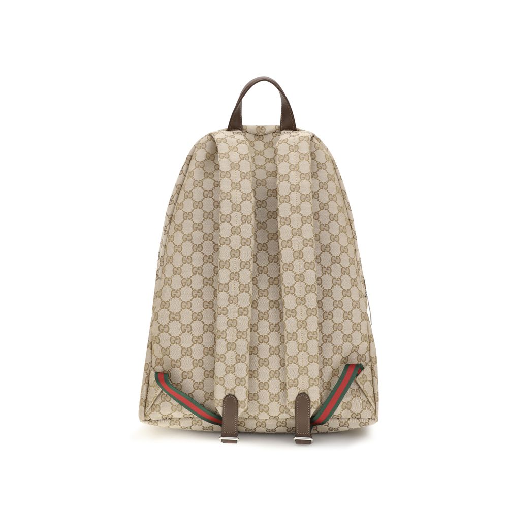 Gucci Beige Fabric Backpack