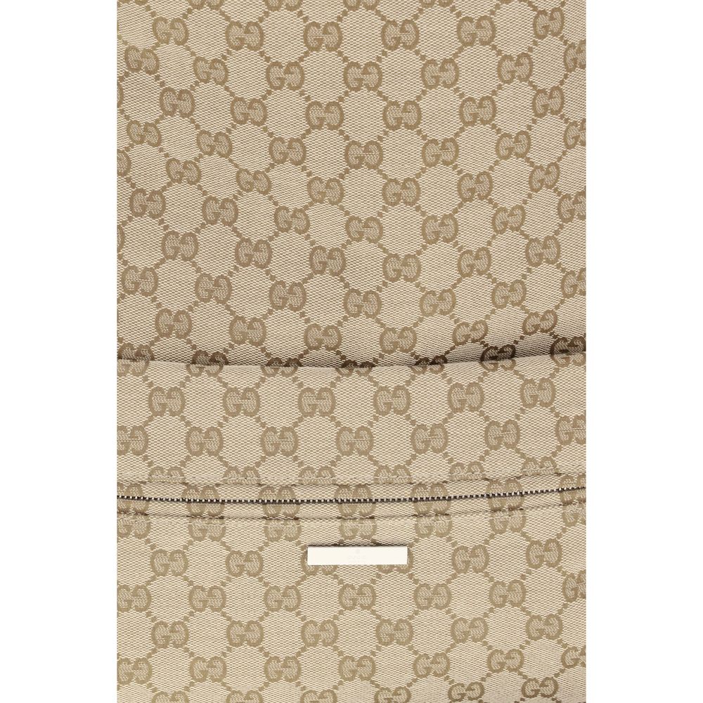 Gucci Beige Fabric Backpack